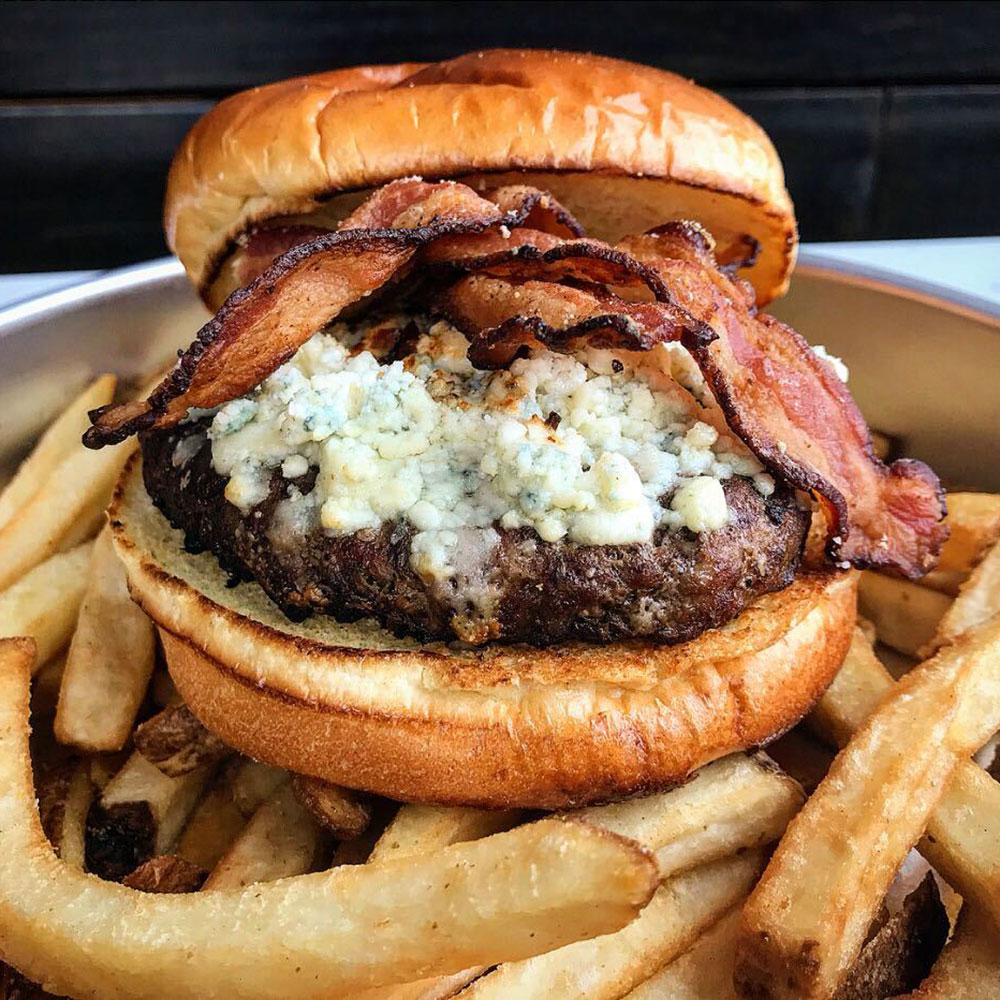 1946 Bacon Blue Cheese Burger