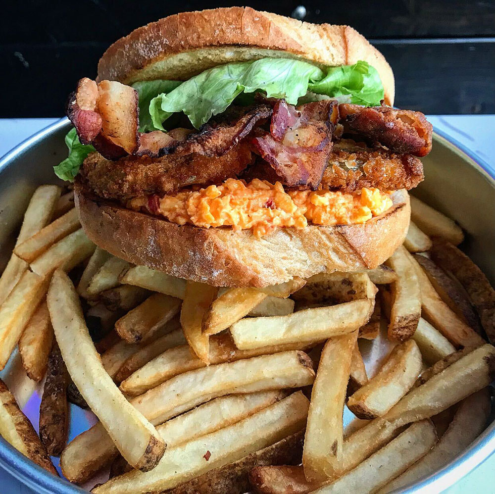 Fried Green Tomato Sandwich