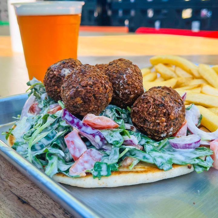 Vegan Falafel Sandwich