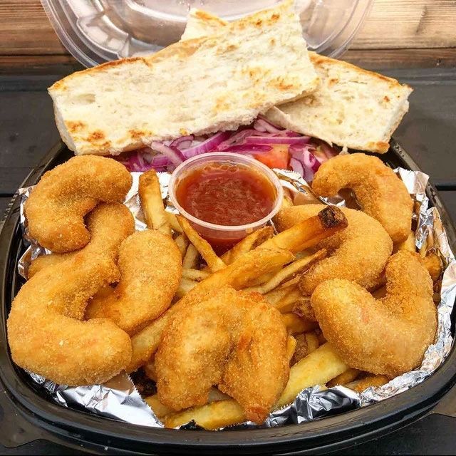 Vegan Shrimp Dinner