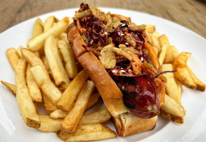 American Wagyu Hot Dog