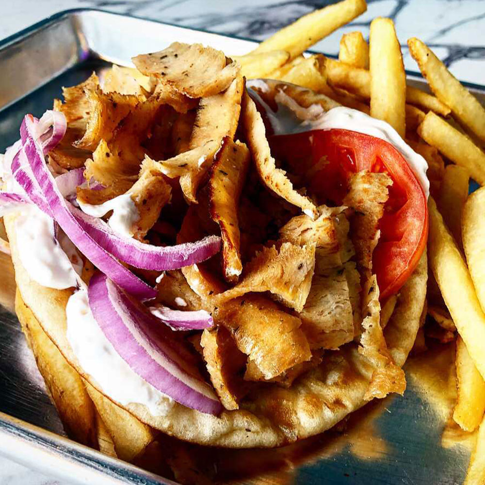 Chicken Gyros Sandwich