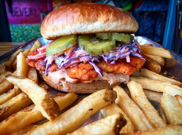 Nashville Hot Chicken Sandwich