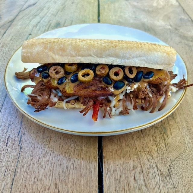 ropa vieja sandwich